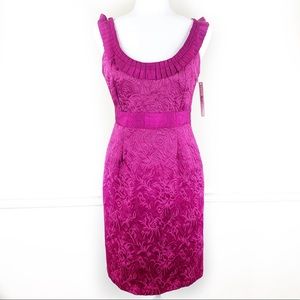 Antonio Melani Brocade Cocktail Dress sz 4
